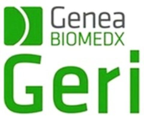 Genea BIOMEDX Geri Logo (WIPO, 11.08.2015)