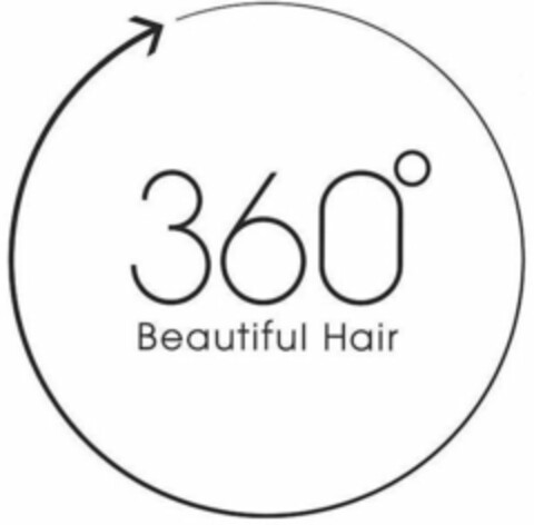 360° Beautiful Hair Logo (WIPO, 29.11.2017)