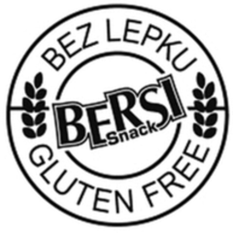 BEZ LEPKU BERSI Snack GLUTEN FREE Logo (WIPO, 02/02/2018)