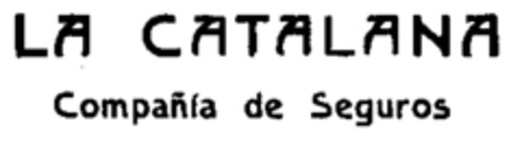 LA CATALANA Compañia de Seguros Logo (WIPO, 06/21/1954)