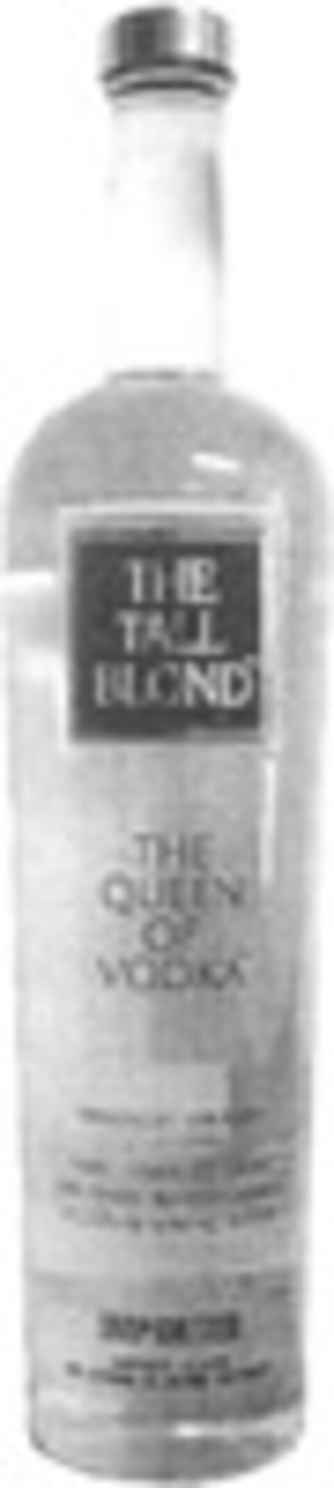 THE TALL BLOND THE QUEEN OF VODKA Logo (WIPO, 04/22/2002)