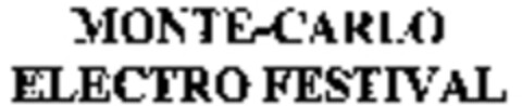 MONTE-CARLO ELECTRO FESTIVAL Logo (WIPO, 10.12.2007)