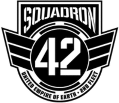 SQUADRON 42 UNITED EMPIRE OF EARTH 2ND FLEET Logo (WIPO, 26.08.2019)