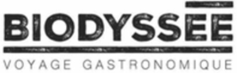 BIODYSSEE VOYAGE GASTRONOMIQUE Logo (WIPO, 12.11.2019)