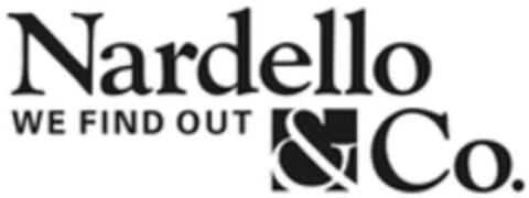 Nardello & Co. WE FIND OUT Logo (WIPO, 12.02.2021)