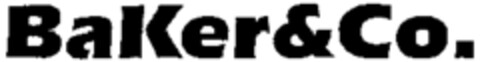 BaKer & Co. Logo (WIPO, 10.02.1998)