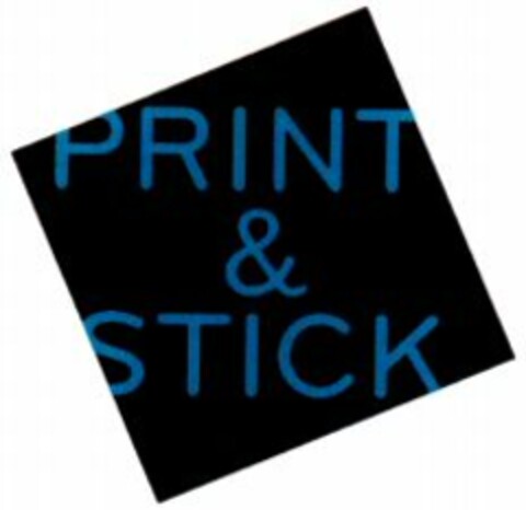 PRINT & STICK Logo (WIPO, 10/14/2009)