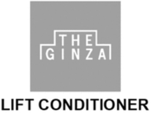 THE GINZA LIFT CONDITIONER Logo (WIPO, 21.11.2019)