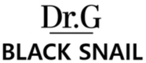 Dr.G BLACK SNAIL Logo (WIPO, 10.01.2023)