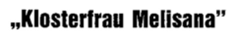 "Klosterfrau Melisana" Logo (WIPO, 01.05.1954)