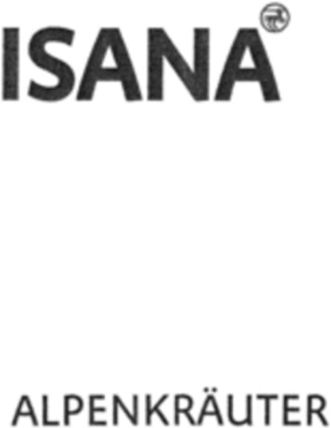 ISANA ALPENKRÄUTER Logo (WIPO, 14.07.2015)