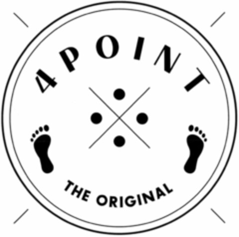 4 POINT THE ORIGINAL Logo (WIPO, 08/31/2016)