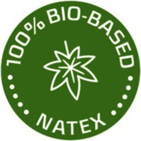 NATEX 100 % BIO-BASED Logo (WIPO, 14.12.2018)