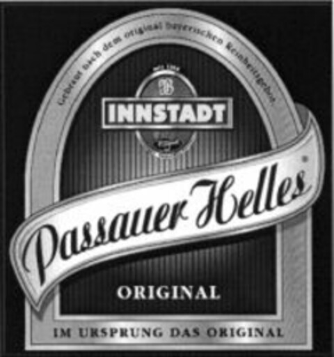 INNSTADT Passauer Helles ORIGINAL Logo (WIPO, 09.08.2007)