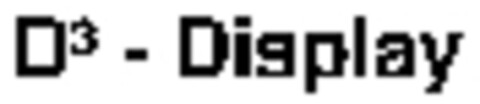D³ - Display Logo (WIPO, 13.11.2007)
