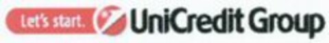 Let's start. UniCredit Group Logo (WIPO, 07.04.2008)