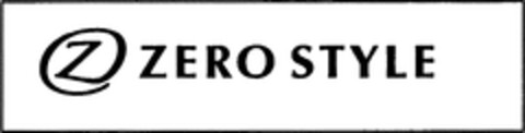 Z ZERO STYLE Logo (WIPO, 03/29/2010)