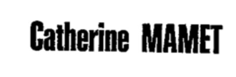 Catherine MAMET Logo (WIPO, 06/23/1989)