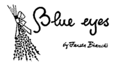 Blue eyes by Fausta Bianchi Logo (WIPO, 28.02.1991)