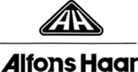 AH Alfons Haar Logo (WIPO, 02/09/2000)