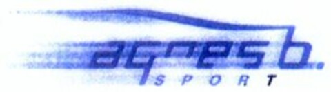 agnes b. SPORT Logo (WIPO, 10/28/2002)