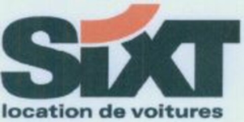 SIXT location de voitures Logo (WIPO, 08/17/2006)