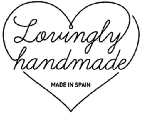 Lovingly handmade MADE IN SPAIN Logo (WIPO, 16.01.2014)