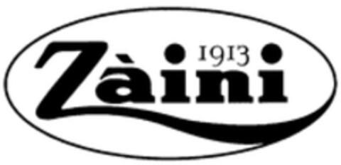 Zàini 1913 Logo (WIPO, 02/17/2014)