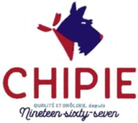 CHIPIE QUALITÉ ET DROLERIE, depuis Nineteen sixty-seven Logo (WIPO, 05/31/2016)