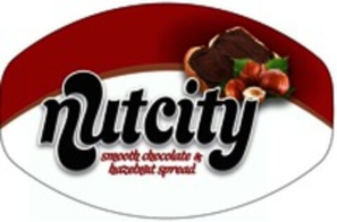 nutcity smooth chocolate & hazelnut spread Logo (WIPO, 03.10.2017)