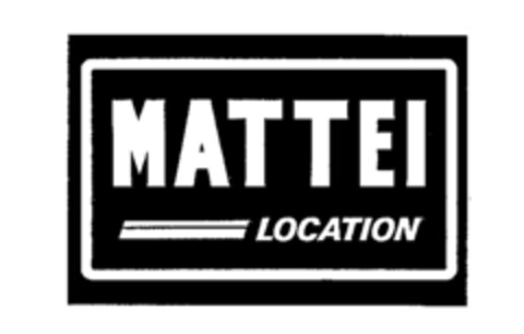 MATTEI LOCATION Logo (WIPO, 10.05.1989)