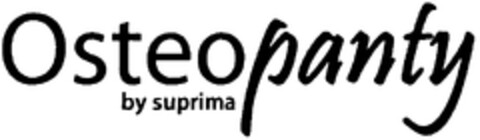 Osteopanty by suprima Logo (WIPO, 28.10.2009)