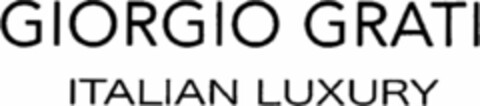 GIORGIO GRATI ITALIAN LUXURY Logo (WIPO, 04.07.2016)