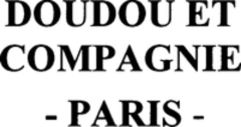 DOUDOU ET COMPAGNIE - PARIS - Logo (WIPO, 02/19/2008)