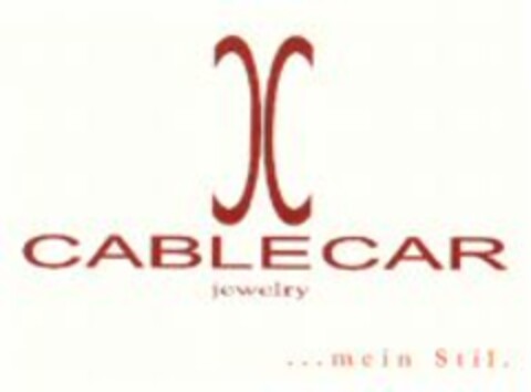 CABLECAR jewelry ... mein Stil. Logo (WIPO, 20.08.2010)