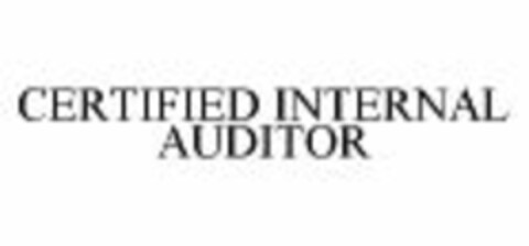 CERTIFIED INTERNAL AUDITOR Logo (WIPO, 12.01.2011)