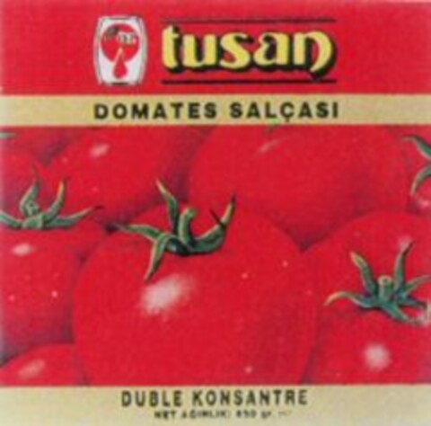 tusan DOMATES SALÇASI DUBLE KONSANTRE Logo (WIPO, 13.06.2011)