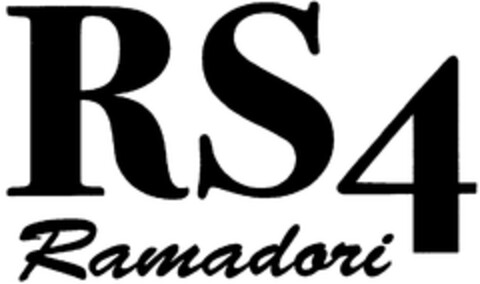 RS4 Ramadori Logo (WIPO, 03/25/2013)