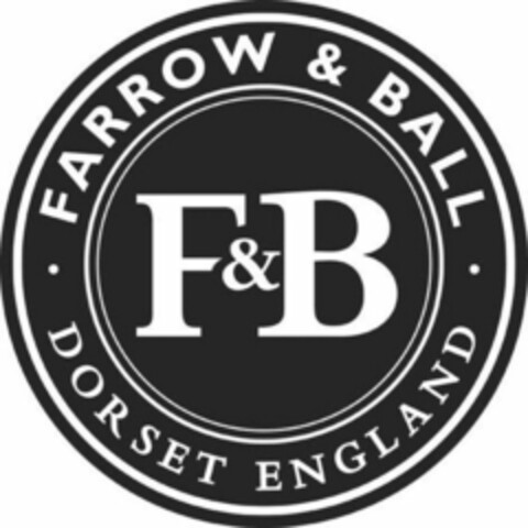 F&B FARROW & BALL DORSET ENGLAND Logo (WIPO, 03.08.2017)