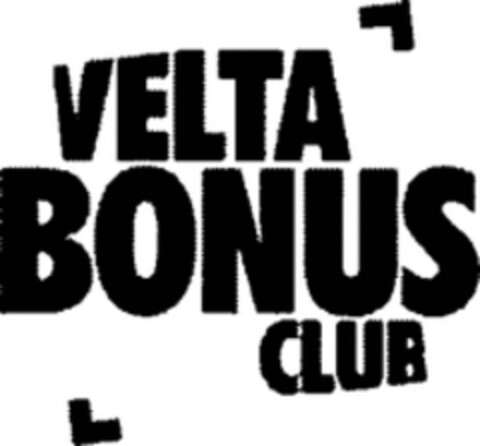 VELTA BONUS CLUB Logo (WIPO, 09/04/2017)