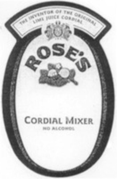 ROSE'S CORDIAL MIXER Logo (WIPO, 14.08.2007)