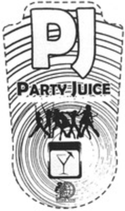 PJ PARTY JUICE BOJO VIN Logo (WIPO, 01.06.2010)