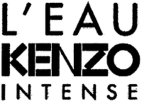 L'EAU KENZO INTENSE Logo (WIPO, 10/03/2014)