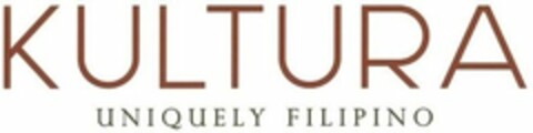 KULTURA UNIQUELY FILIPINO Logo (WIPO, 05.02.2016)