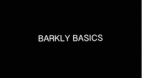 BARKLY BASICS Logo (WIPO, 25.05.2018)