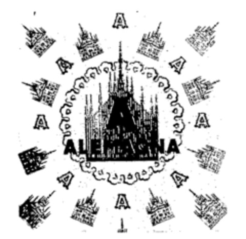 ALEMAGNA Logo (WIPO, 11/25/1970)