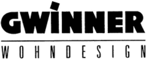 GWINNER WOHNDESIGN Logo (WIPO, 09.07.2001)