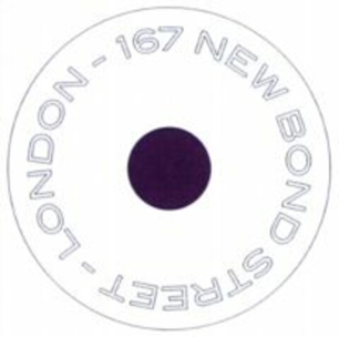 - 167 NEW BOND STREET - LONDON Logo (WIPO, 03/16/2004)
