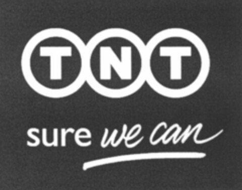 TNT sure we can Logo (WIPO, 11.09.2008)