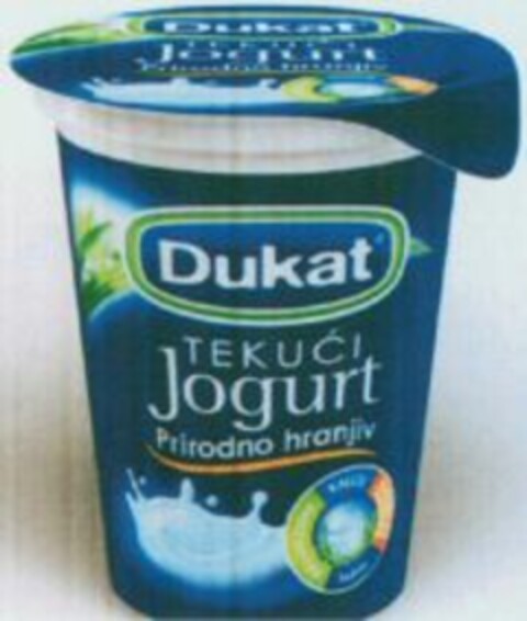 Dukat TEKUCI Jogurt Prirodno hranjiv Logo (WIPO, 10.11.2011)